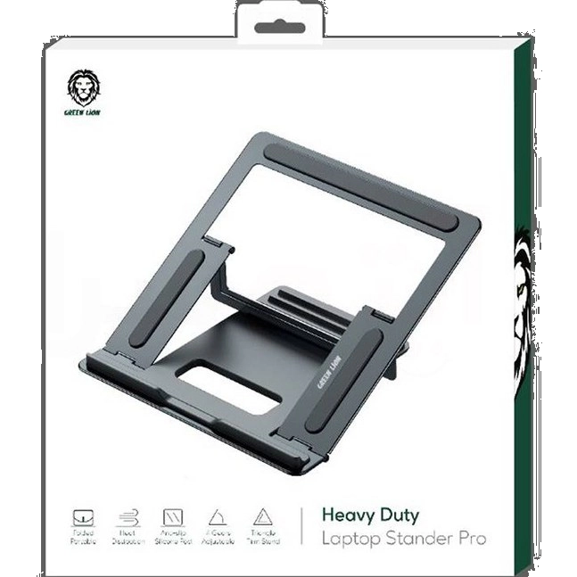 پایه نگهدارنده لپ تاپ گرین لاین Heavy Duty Foldable Stander Pro