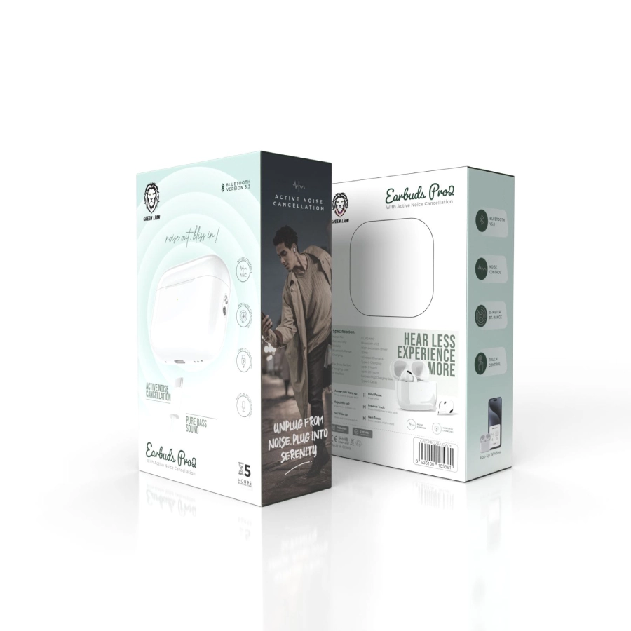 هدفون گرین لاین مدل Earbuds Pro 2