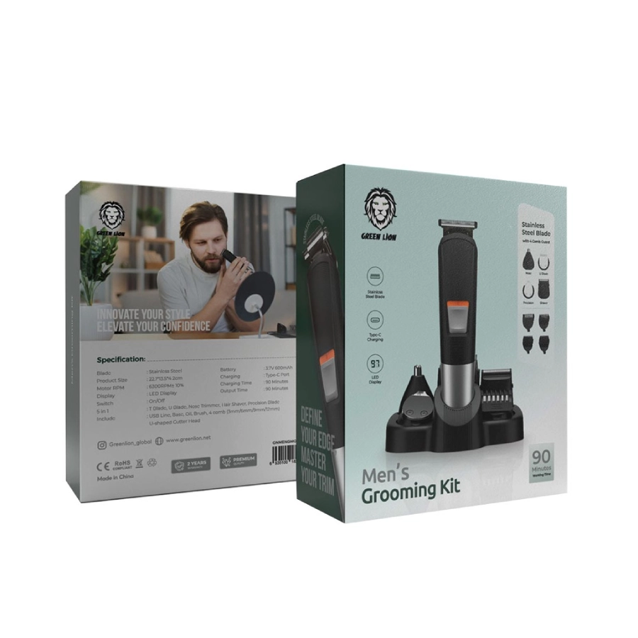 ماشین اصلاح موی سر و صورت گرین لاین مدل Men Grooming Kit