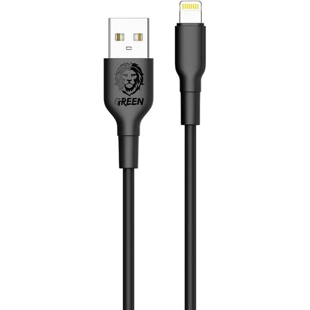 کابل تبدیل Lightning گرین لاین مدل PVC Lightning Cable 3m 2A