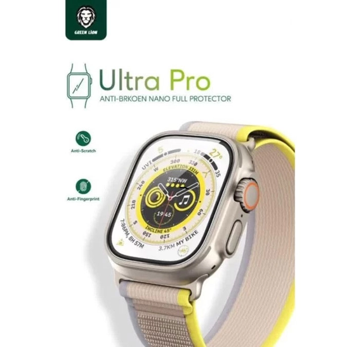 محافظ صفحه نمایش اپل واچ 49 میلی‌متری گرین لاین Ultra Pro HD