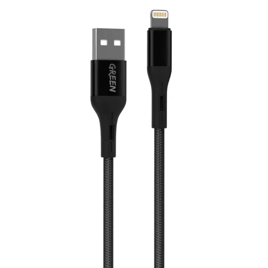 کابل لایتنینگ گرین لاین Braided USB-A to Lightning Cable