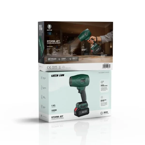 دمنده بی‌سیم گرین لاین Storm Jet cordless blower