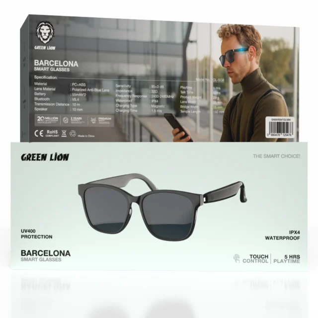 عینک هوشمند بارسلونا گرین لاین