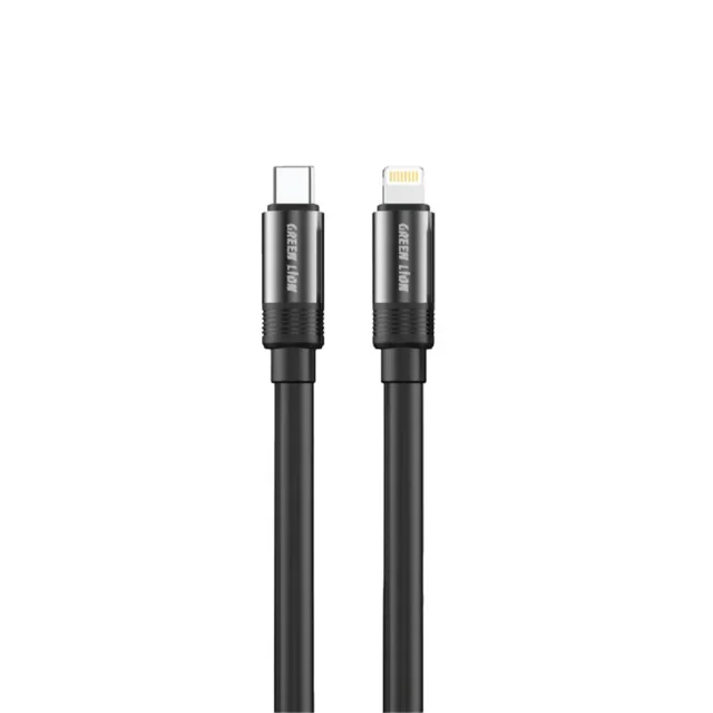کابل سیلیکونی USB-C به لایتنینگ گرین‌ لاین (1m)