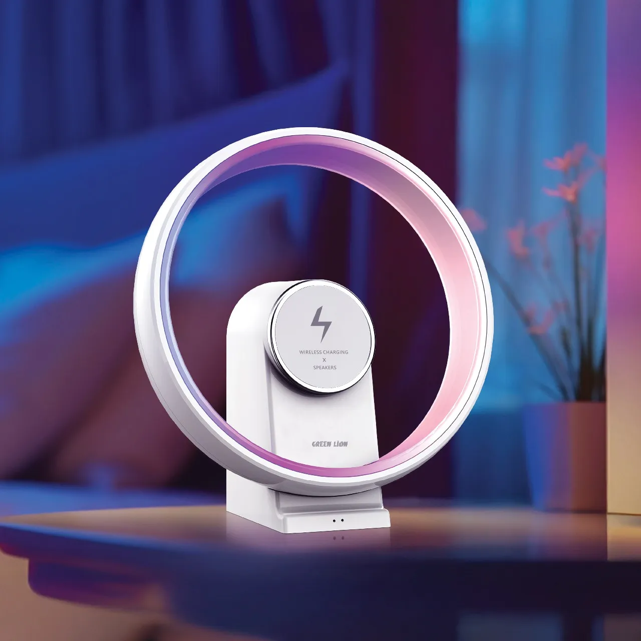 اسپیکر جوپیتر گرین لاین Jupiter Bluetooth Speaker with Table Lamp