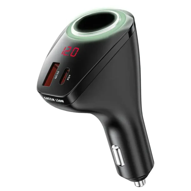 شارژر فندکی پاور درایو گرین لاین Power Drive 75W Car Charger