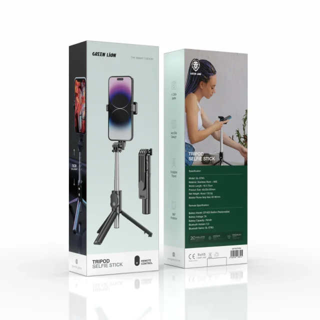 سه‌پایه و مونوپاد گرین لاین Tripod Selfie Stick