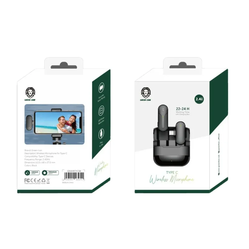 میکروفون گرین لاین تایپ-Wireless Mic Type-c C