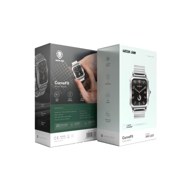 ساعت هوشمند گرین لاین مدل CurveFit Super AMOLED