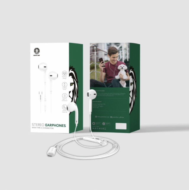 هندزفری استریو گرین لاین Stereo Earphones