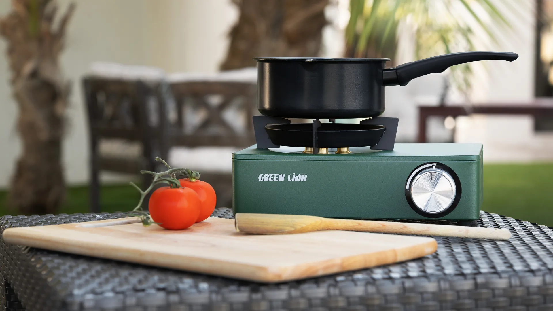 اجاق سفری گرین لاین مدل 3 Mini Burner Cassette Stove