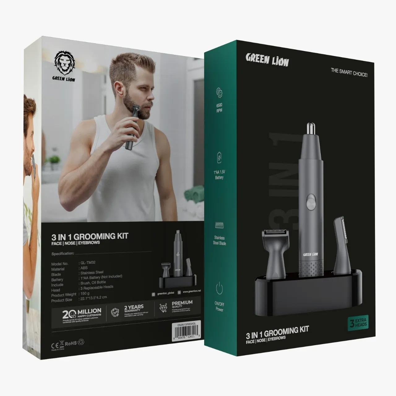 ست اصلاح گرین لاین مدل 3in 1 Grooming Kit