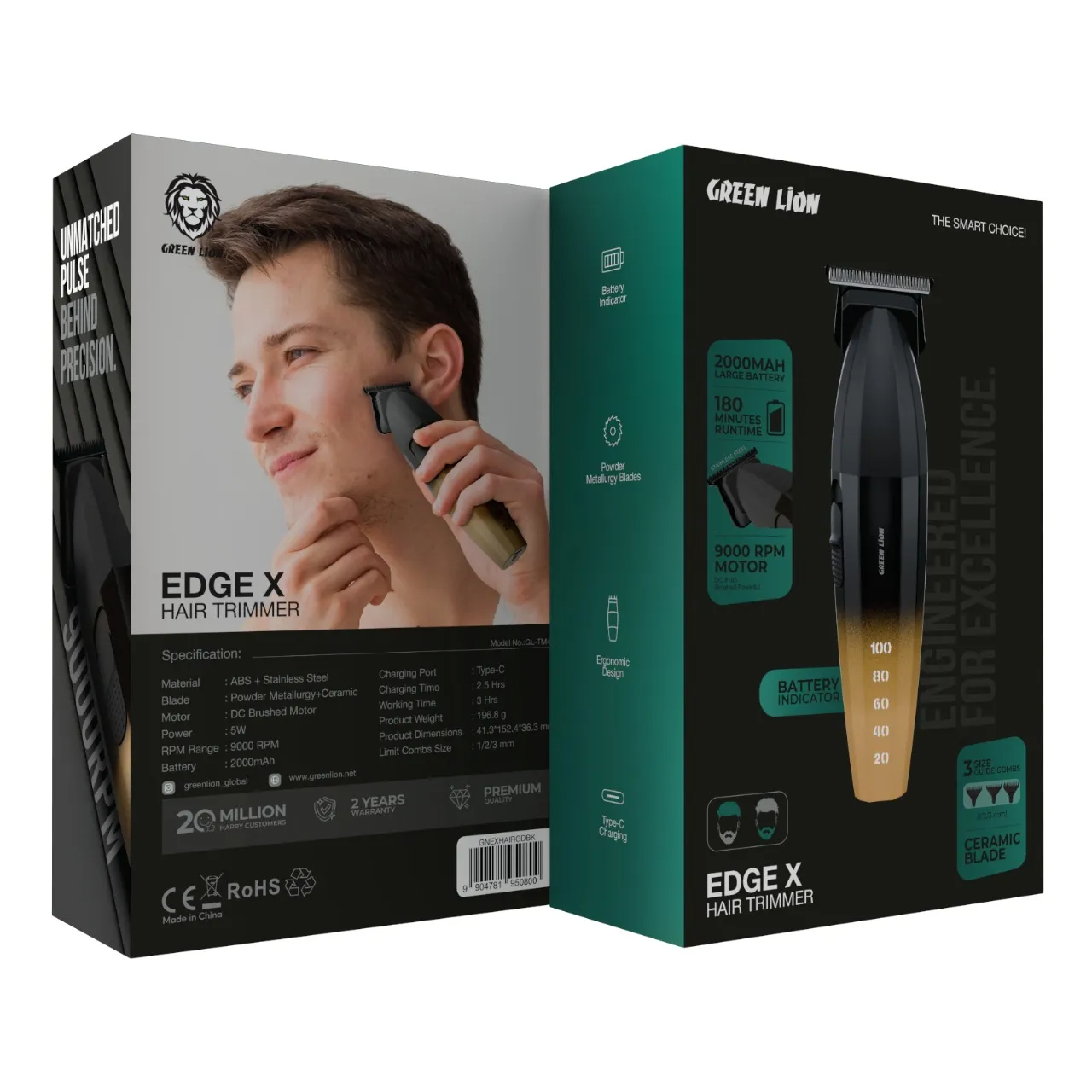 ماشین اصلاح گرین لاین مدل Edge X