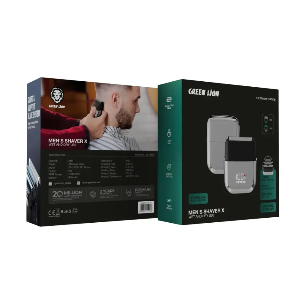 ماشین اصلاح صورت گرین لاین مدل Men Shaver X