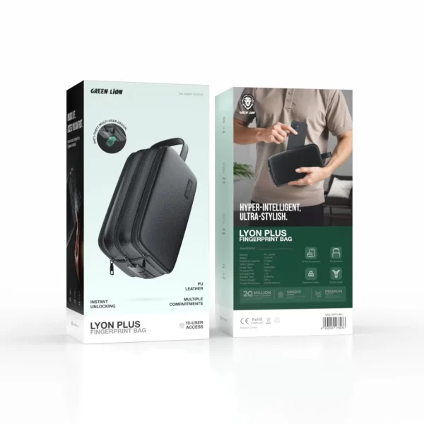 کیف اثرانگشتی Lyon Plus گرین لاین