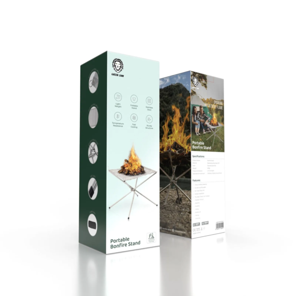 پایه آتشدان قابل‌حمل استیل گرین لاین Portable Bonfire Stand