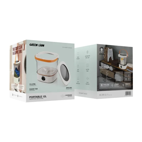 ماشین لباسشویی قابل حمل ۱۲ لیتری گرین لاین