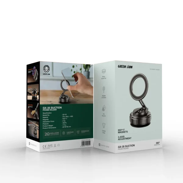 هولدر مگسیف گوشی GX35 گرین لاین با قابلیت مکش