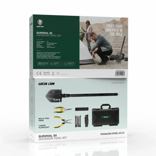 کیت ابزار Survival X9 گرین لاین