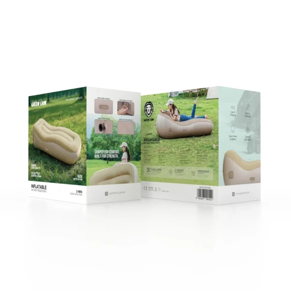 مبل و تشک بادی گرین لاین Inflatable Air Mattress Sofa