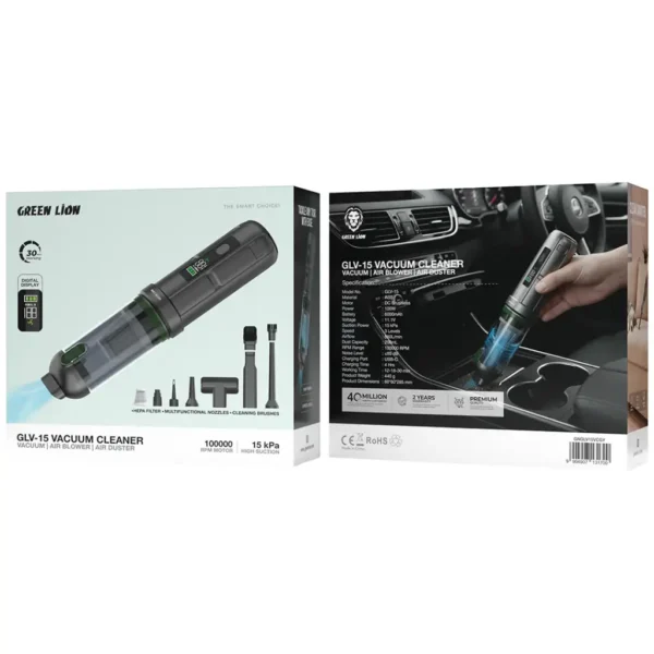 جارو شارژی مدل GLV-15 گرین لاین