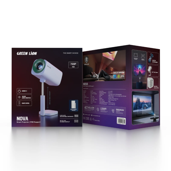 پروژکتور هوشمند گرین لاین مدل نوا Nova Smart Projector