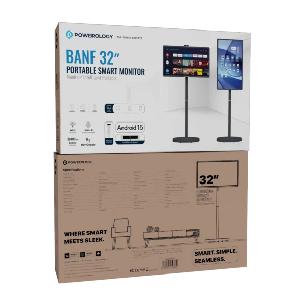نمایشگر 32 اینچ اندرویدی پاورولوژی Powerology 32″ Android Smart Screen PFHD32TWH