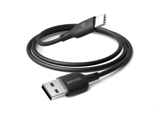 Porodo Blue PVC Type-C Cable 1M 3A