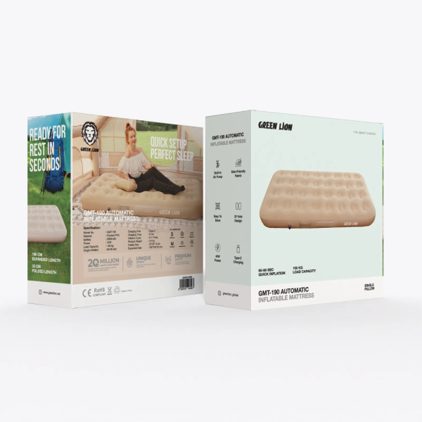 تشک بادی اتوماتیک گرین لاین مدل GMT-190 Automatic Inflatable Mattress GMT-190