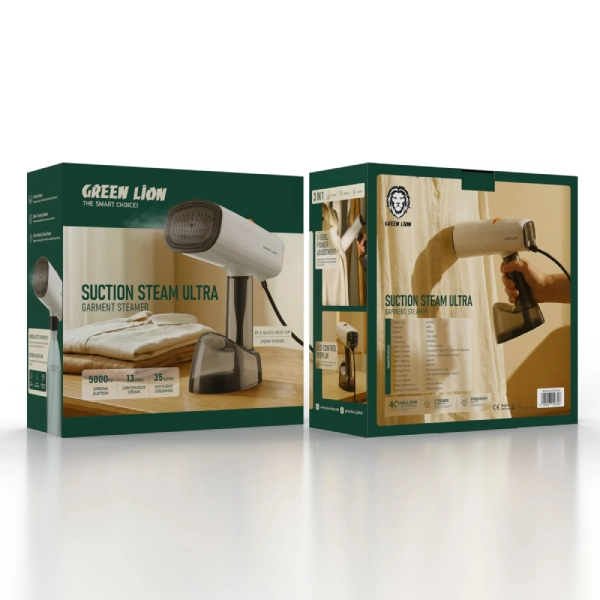 اتو بخار مکش‌ دار گرین لاین Suction Steam Ultra Garment Steamer